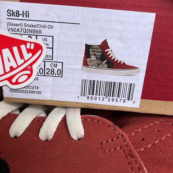 Vans Sk8-Hi Desert Snake/Chili Oil WMNS sneakers - Picture 16 of 16